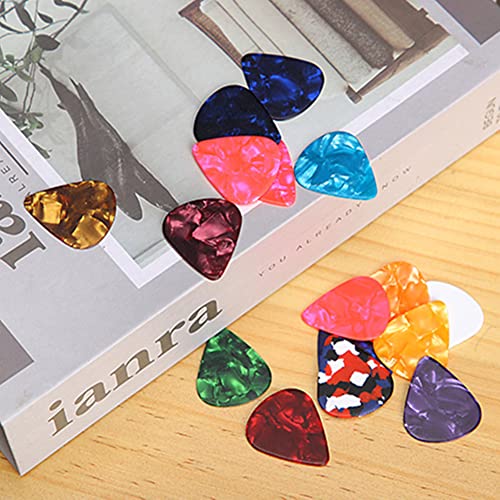 Lot de 20 Médiators pour Guitare, 4 Épaisseurs Différentes Plectre Guitare en Celluloïd Pick Guitare 0,46 /0,71/0,96 /1… - Les Beatles, Paul McCartney, John Lennon, RIngo Starr, George Harrison Lot de 20 Médiators pour Guitare, 4 Épaisseurs Différentes Plectre Guitare en Celluloïd Pick Guitare 0,46 /0,71/0,96 /1… – Image 7