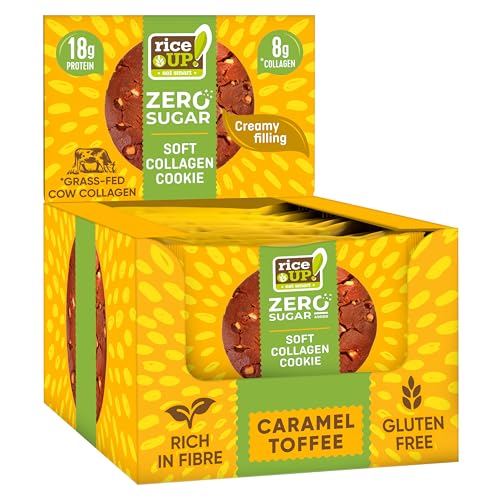 Rice Up Eat Smart Soft Collagen Cookie Toffee-Caramel