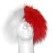 Sports Novelties Wig, Half Red and Half White