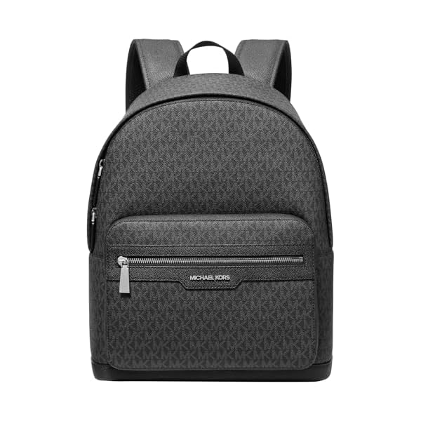 Michael Kors Men's Malone Backpack, Black, One Size