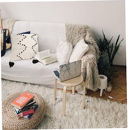 Housse de coussin coton marocain à pompons déco géométrique bohème chic pour lit et fauteuil