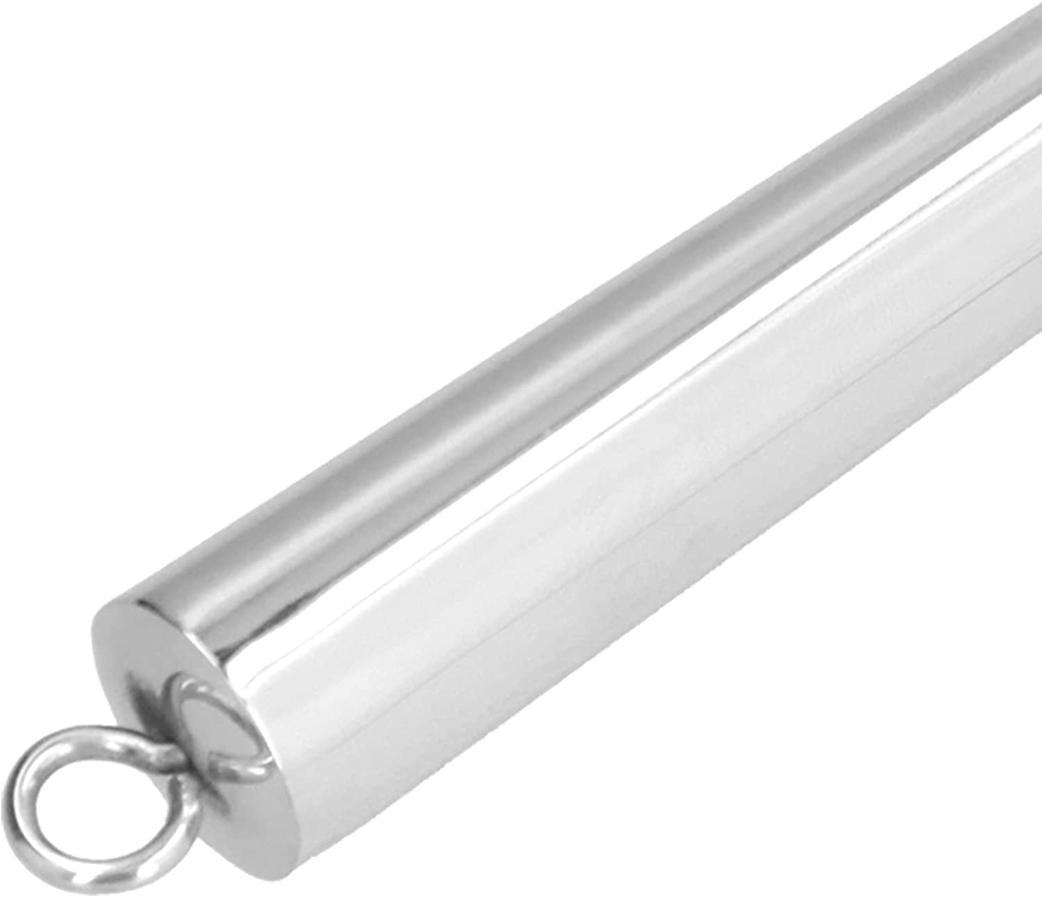 AKAZI Cuillère à Glace, Seau à Glace/Machine à Glace en Acier Inoxydable en métal en Forme de U Robuste de qualité Alimentaire pour la Maison hôtel Restaura (Or Rose) (Couleur Naturelle)