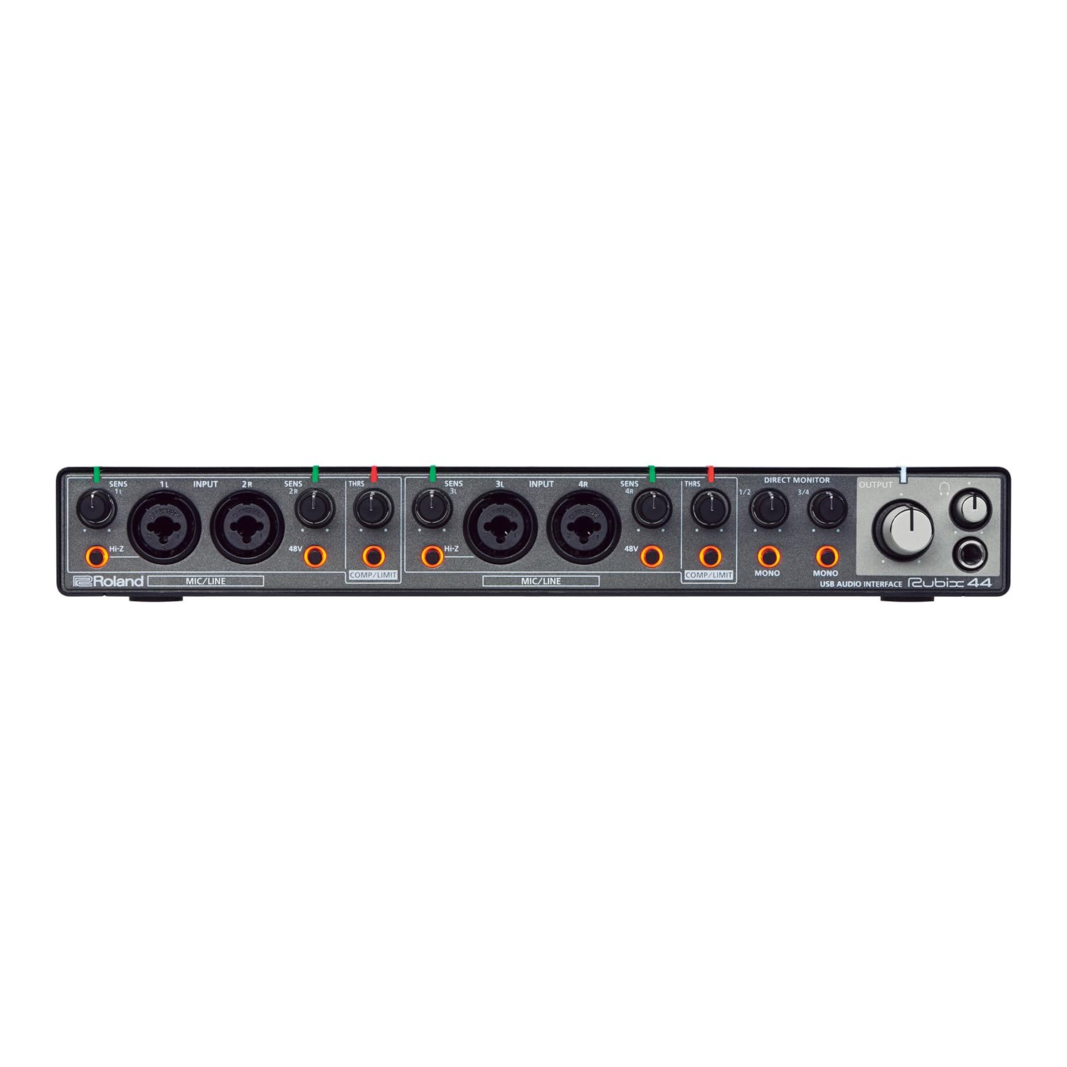 Roland Rubix44 - Interfaccia audio USB 4x4 + cuffie Keepdrum