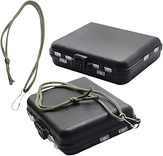 LIOOBO 2 Pçs Caixa De Acessórios De Pesca Conveniente Organizador De Equipamento De Pesca Titulares De Anzol De Pesca Recipiente De Pesca Suprimentos De Pesca Suprimentos De Pesca