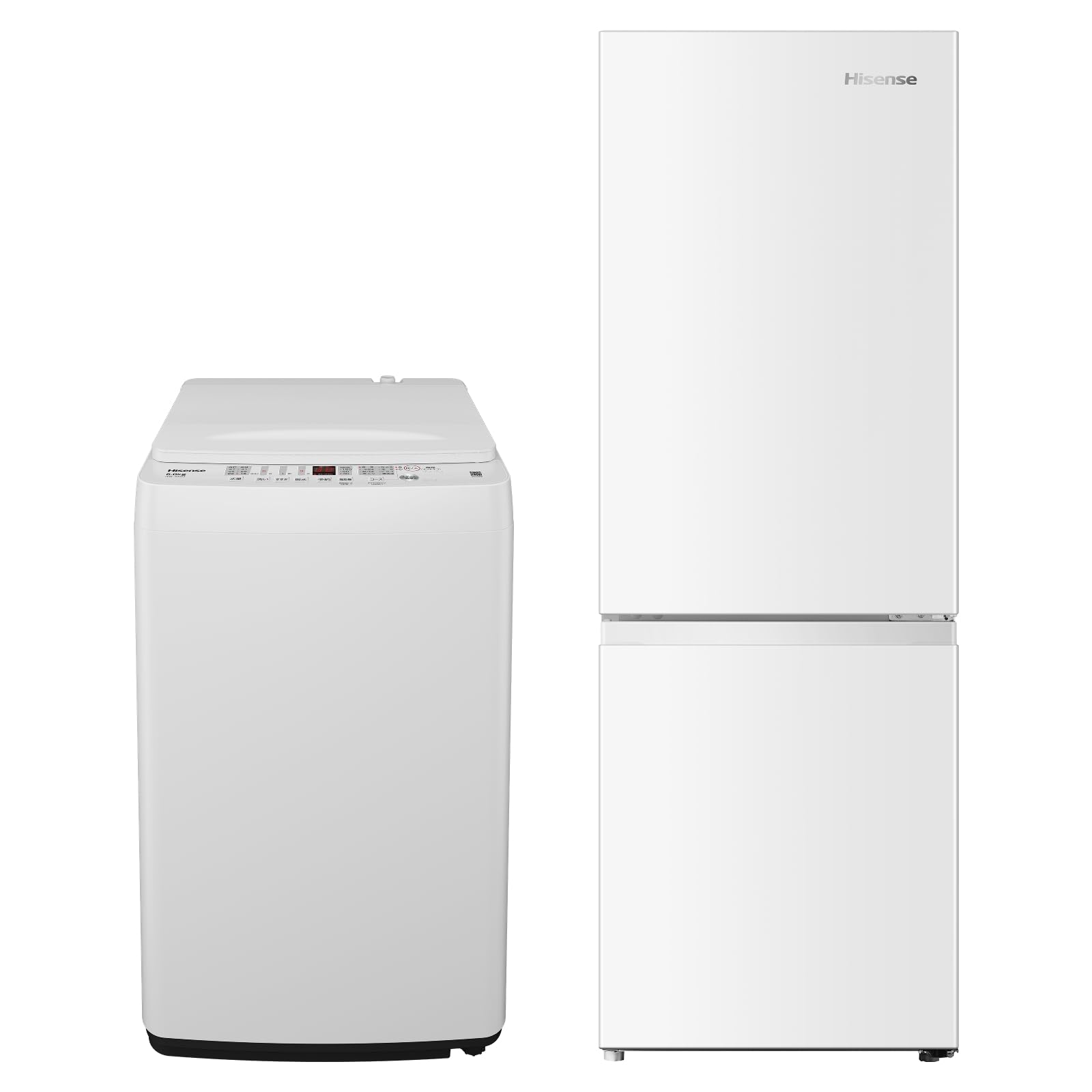 Hisense ハイセンス 冷蔵庫 幅49cm 175L ホワイト Amazon | 【新生活家電セット】ハイセンス 冷蔵庫 175L 白 & 洗濯機