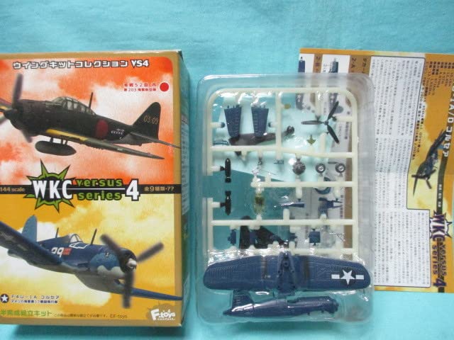 エフトイズ ウイングキットコレクション VS4 10機 セミコンプ ジャンク Amazon | 1/144 ウイングキットコレクション VS4 F4U-1D