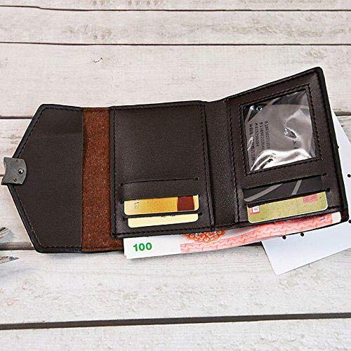 Women Glitter Sequins Purse Short Trifold Wallet Bling Card Holder Clutch3