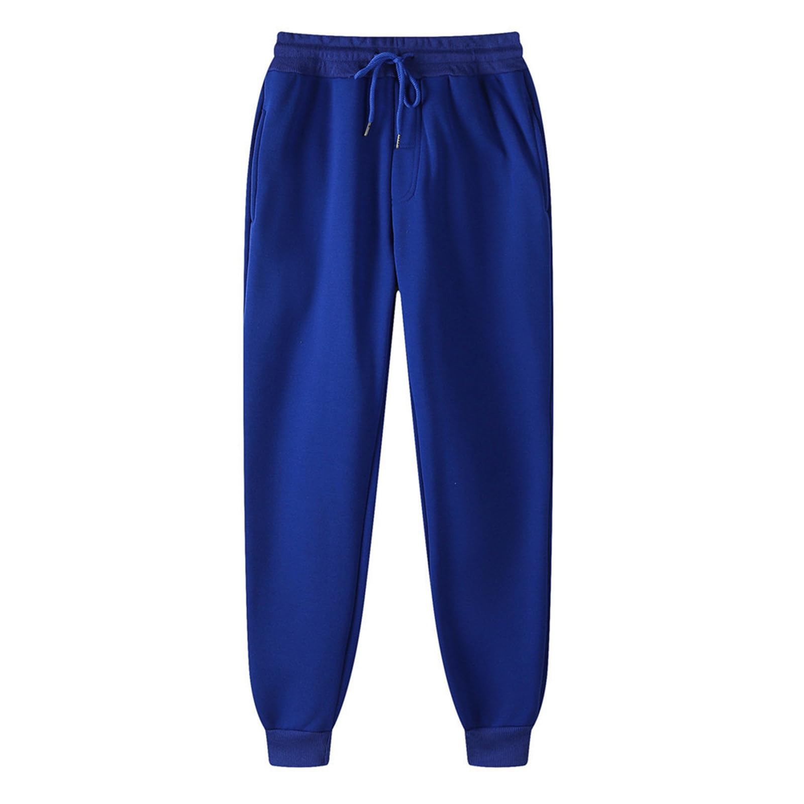Generisch Jogginghose Damen High Waist Baggy Barrel Hose | Lockere Passform, elastischer Bund mit Kordelzug, weicher Sweatstoff, atmungsaktiv, für Casual,Sport & Freizeit geeignet