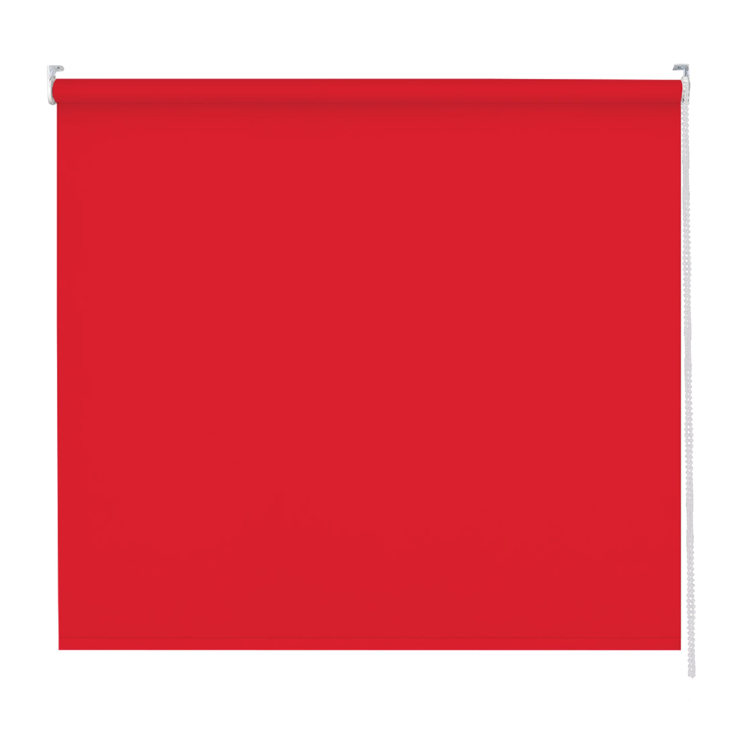 APEX FURNISHINGS Red Blackout roller blinds, W 240cm x L 210cm