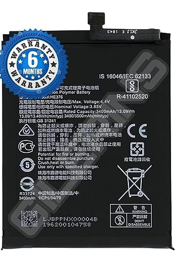 Image of Original HE376 Battery for Nokia 3.1 Plus TA-1131 TA-1119 /8.1 TA-1119 TA-1128 Battery with 6 Month Warranty ** (E63)