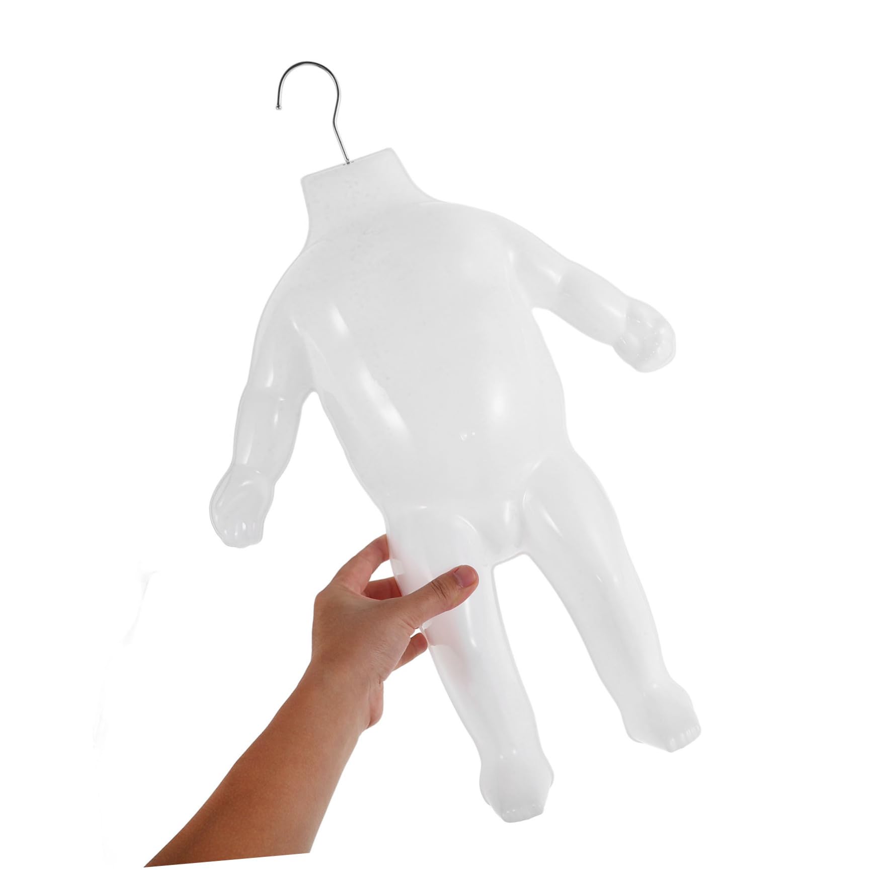 Cabilock Mannequin pour Garçon Fille Détachable avec Cintre Buste Suspendu Vêtements pour Garçons et Filles Support Portable pour Boutique et Vitrines