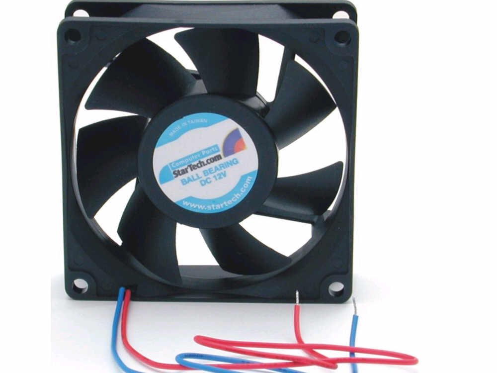 Ventilateur d'alimentation 8 cm StarTech.com à 2 fils pour boîtier PC