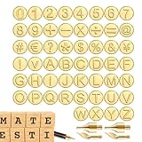 【DIY Holzverbrennungsset】Gravieren Sie jedes Design mit 26 englischen Buchstaben und 26 Zeichen individuell gravierten Köpfen für einen zusätzlichen Hauch von Persönlichkeit. Personalisieren Sie Ihre Bastelarbeiten, buchstabieren Sie Namen und drücken Sie Ihre Kreativität mit diesem DIY-Holzbrennset aus.