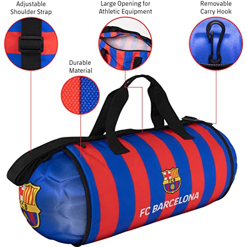 Official Fc Barcelona Duffel Bag For Sports/Soccer – Foldable/Extendable #TOP3