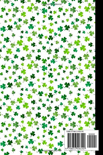 Notebook: Clover Notebook, Clover Themed Gift For Clover Lovers, Clover Journal, 6x9 - Image 2