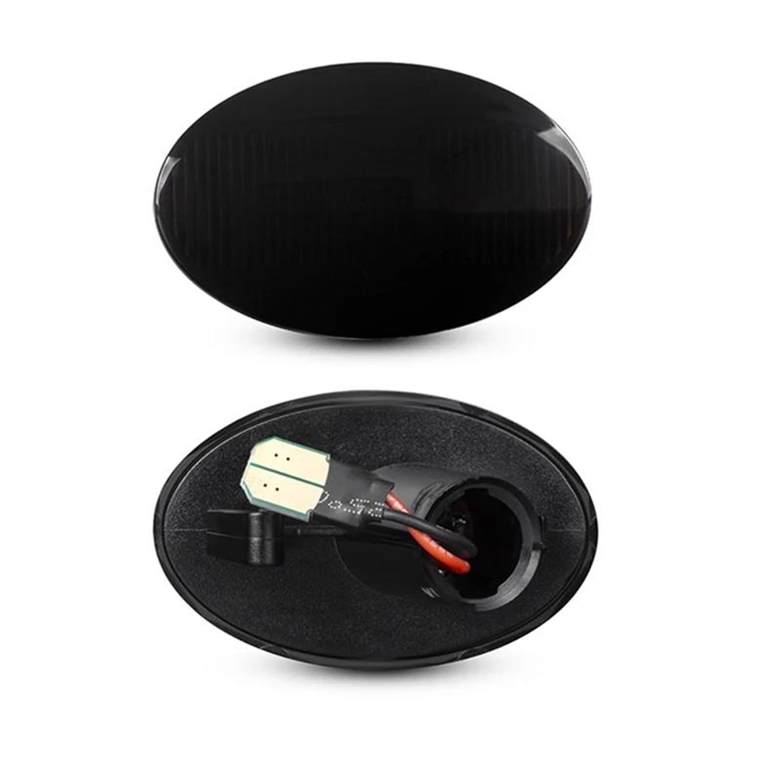 Luci Indicatore Direzione Compatibile con Opel per Astra F per Corsa B C per Combo B C Luci di Posizione Laterali Dinamiche Indicatori di Direzione Lapms 1713013 1713240 09196353(Smoked)