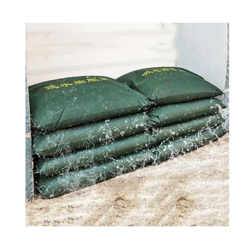 Bolsas de arena para inundaciones de agua detienen riadas en puertas ventanas plegables 10 uds