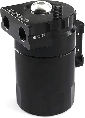 Miniatura 5 de Kit de lata de captura de aceite, tanque colector de aceite de aluminio universal de 10.1 fl oz con filtro de aire, manguera y otros accesorios