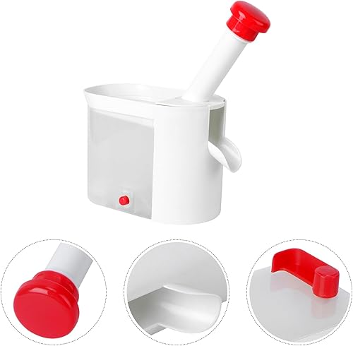 Miniatura 3 de Hemoton Descarador de cereza con herramienta removedor de contenedores, removedor de núcleo de fruta, accesorios de cocina