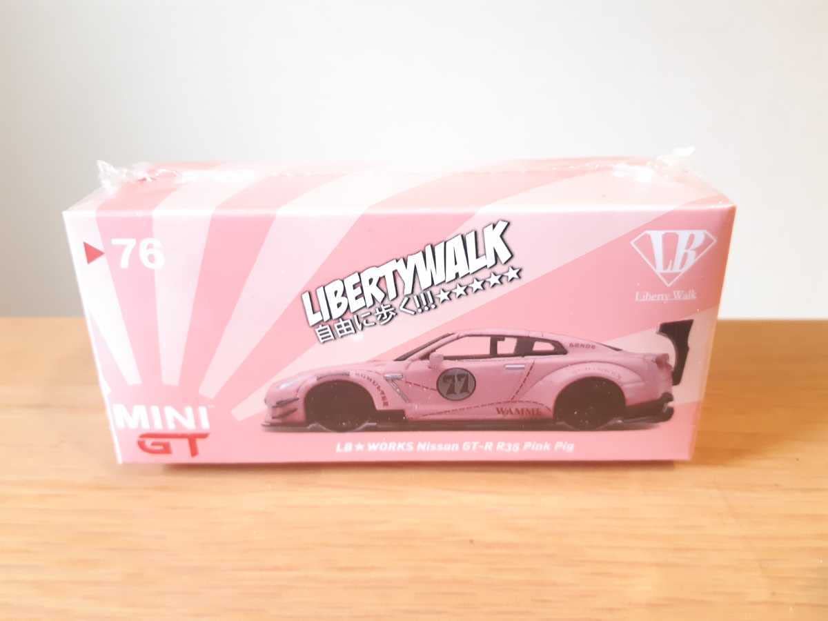 Amazon.co.jp: LIBERTY WALK 164 MINI GT GT-R Liberty Walk R35 Pink