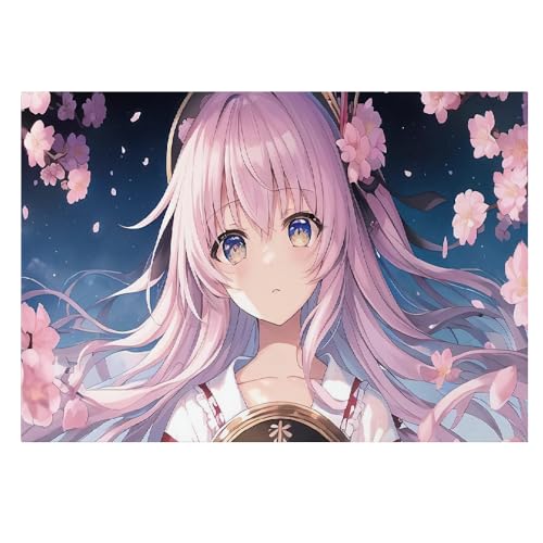 Póster abstracto de anime de 40x60 cm en lienzo moderno que llena de color tu hogar u oficina