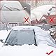 BOOSHMall Windschutzscheibenabdeckung Frontscheibenabdeckung Winter Scheibenabdeckung Auto Frostabdeckung Sonnenschutz Winschutzscheiben Abdeckung Faltbar Für Die Gegen Schnee, EIS,150X100CM
