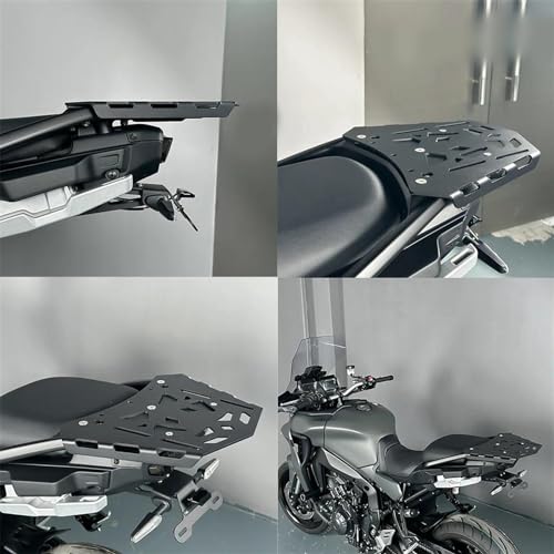 Support de boîte de rangement pour moto Tracer 9 structure rigide en acier découpé - 4