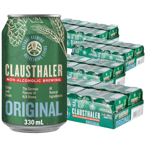 4ケース 330ml×96本 ノンアルコール まとめ買い クラウスターラー アルコール0％ ノンアルコールビール ドイツ産の商品画像（Amazon）