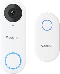 Reolink 5MP Video Doorbell PoE Camera with Chime, 3:4 Hea…