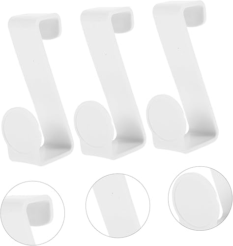 Miniatura 6 de 6 piezas multifuncional z gancho de cocina gancho de perforación gancho de asiento de inodoro gancho de asiento de inodoro gancho de plástico