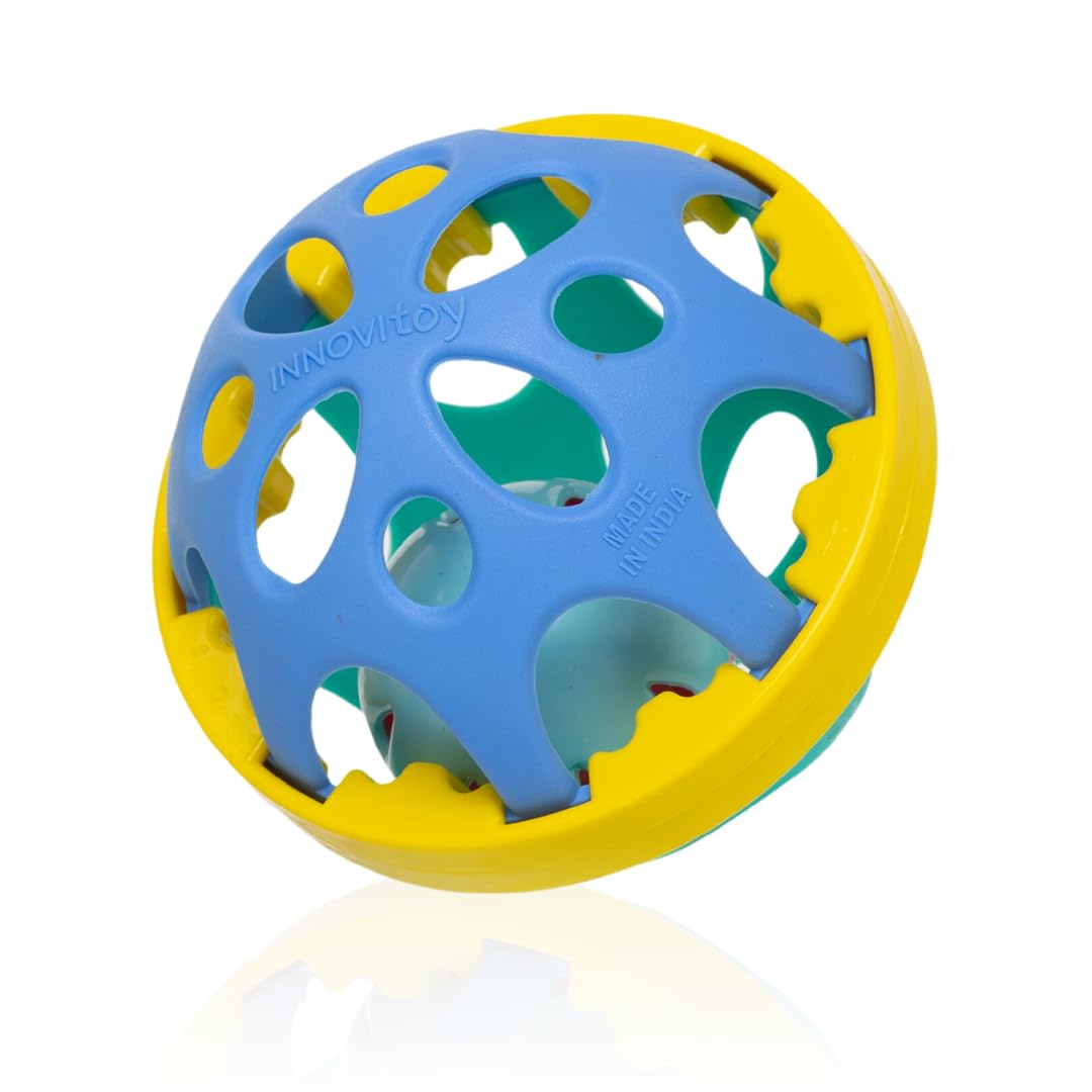 Innovitoy Rattlitoy Rattle Toy Set of 2 for New Born, Babies and Infants of Age 1-3-6-9-12 Months, Safe Non Toxic, Fun Colors & Soft Rattling Sound, Premium Gift Set Quality Toys (B0C6FTLCSD) Amazon Price History, Amazon Price Tracker