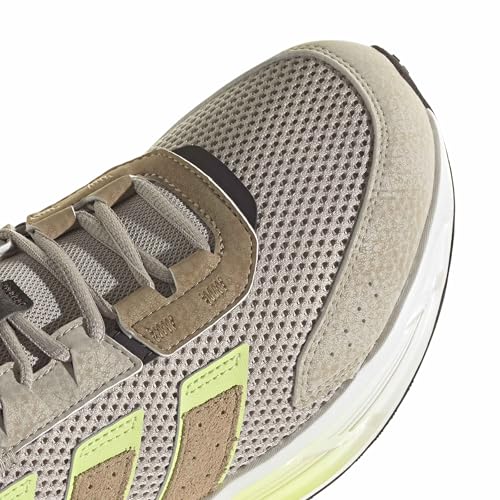 Adidas Uomo Astrastar Shoes, Wonder Beige/Cardboard/Pulse Lime, 39 1/3 Eu - 5