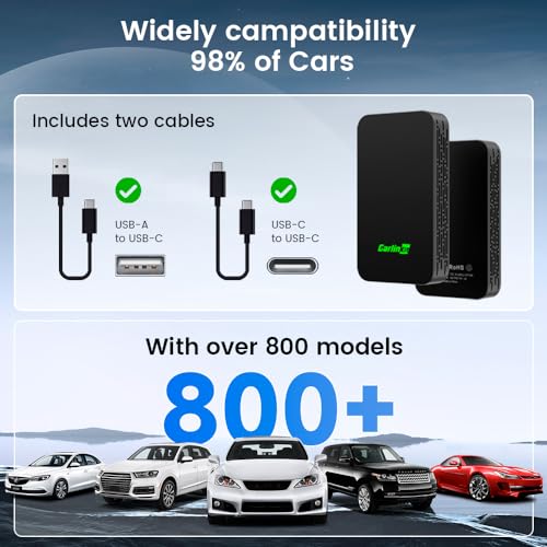 Carlinkit 5.0 Wireless CarPlay & Android Auto Adapter for OEM Wired Cars by Carlinkit - Image 9