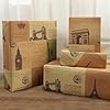 Retro Vintage Classic Romantic World's Famous City Building Architecture British London's Tower Bridge Eiffel Tower Statue of Liberty Arc de Triomphe in Paris Carte Postale DIY Craft Art Newspaper Decorative Wrapping Paper Traveller Gift Wrap Folded Flat 4 Sheets 16 sq. ft. ttl #3