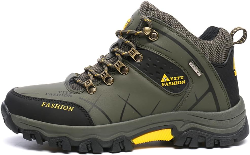 Wanderschuhe Herren Wasserdicht Trekkingschuhe Damen Wanderstiefel Outdoorschuhe männer Bequem Leicht Bergstiefel für Camping