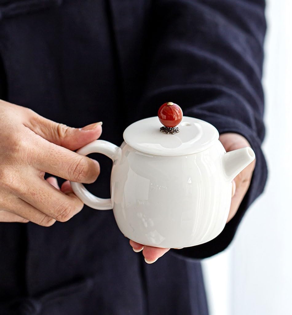 Ceramic Teapot Vintage Handmade Teapot Single Pot Ceramic Kung Fu Tea Set Individual Filter Teapot Flower Teapot Tea Pot Ceramic