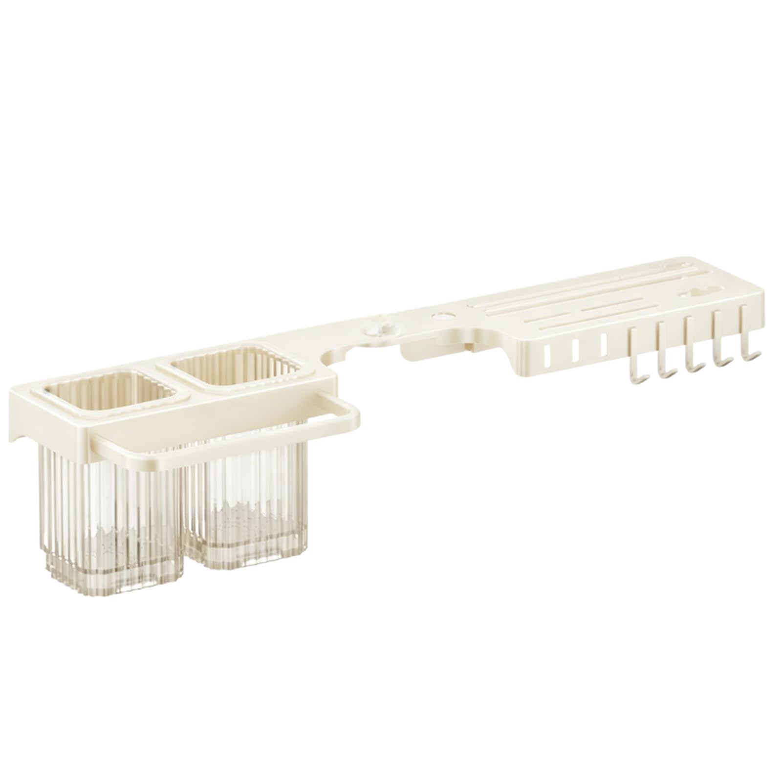 Bloque para cuchillos de cocina de pared con escurridor de palillos y cubiertos