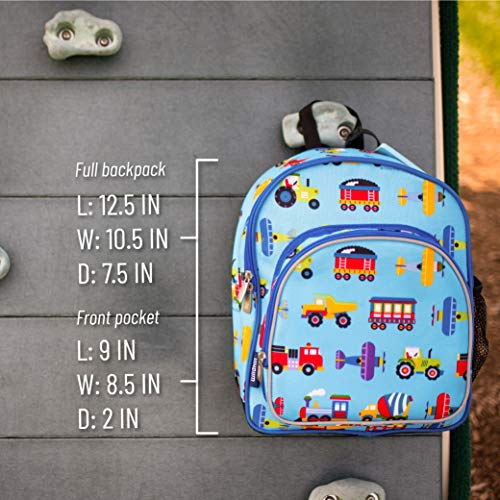 Wildkin 12-Inch Kids Backpack for Boys & Girls, Perfect for Daycare and Preschool, Toddler Bags Features Padded Back… - Image 7