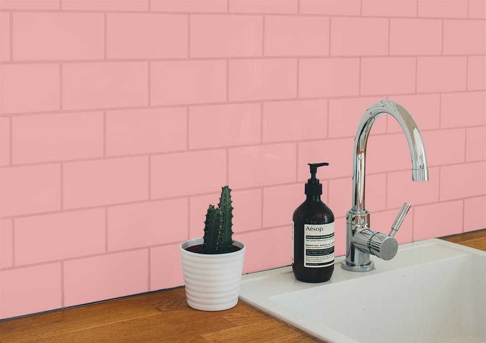 Pintura de poliuretano con aspecto de terciopelo Aqua para azulejos de pared y loza, 34 colores, 750 ml, 7,5 m2