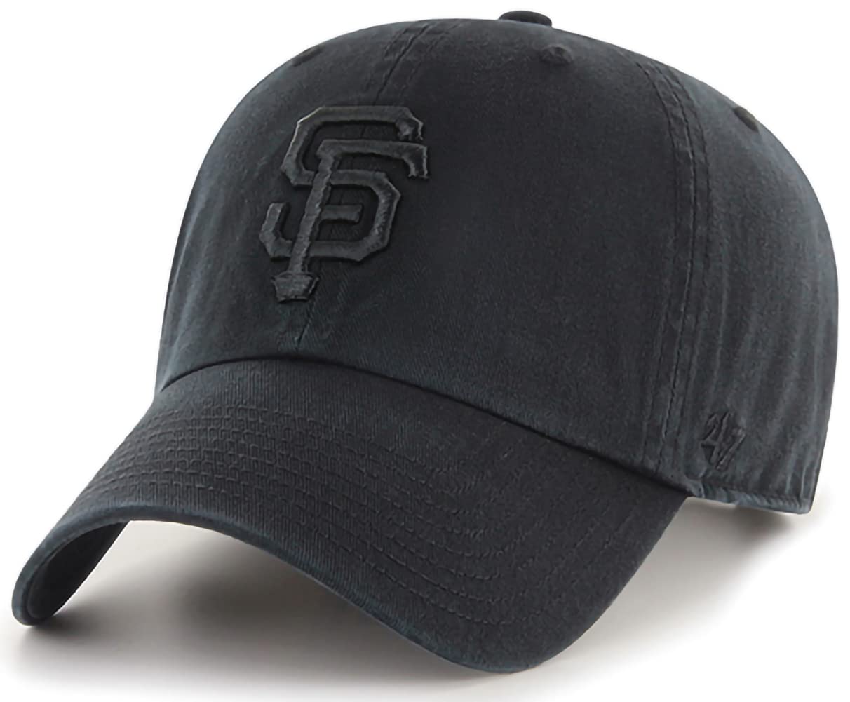 Photo 1 of '47 New York Yankees Adjustable Cap Clean Up MLB, Black, One Size