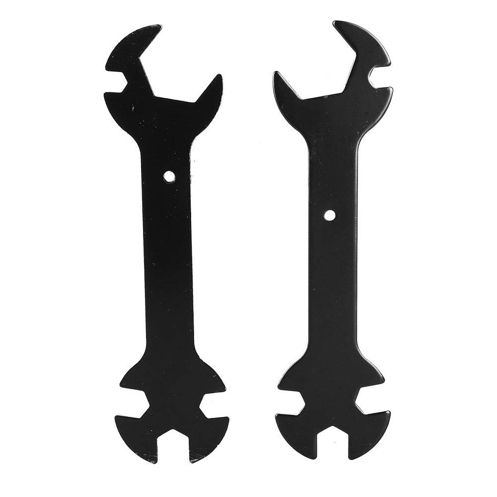 Walfront Multifunction Wrench Set, 2pcs Alloy Portable Multi-Purpose Spanner for 3D Printer, Ratcheting Wrench Set