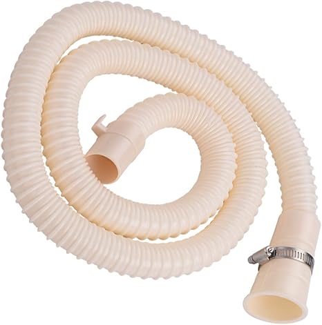 Amazon Co Jp 洗濯機排水ホース 洗濯機用ホース 延長ホース 洗濯機専用 交換用 通用 ワンタッチ接続 給水ホース 取付簡単 水漏れ防止 金具も含める ホール直径32 42mm 1 5m 大型家電
