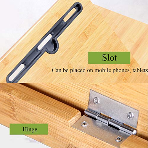 Support de tablettes en bois pliable pour soulager les douleurs de dos sur PC