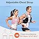 Outplea Laufweste Damen Leicht mit 2*500ml Soft Wasserflasche, Ultraleicht Laufrucksack Schnelle Trocknung, Trinkrucksack Reflektierende Weste Jogging Trailrunning Radfahren, Rosa