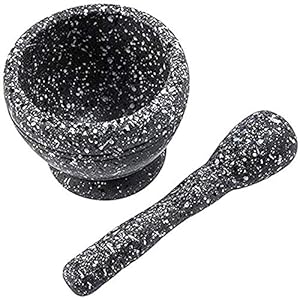 Leoyee DSQ-01 Granite Mortar and Pestle