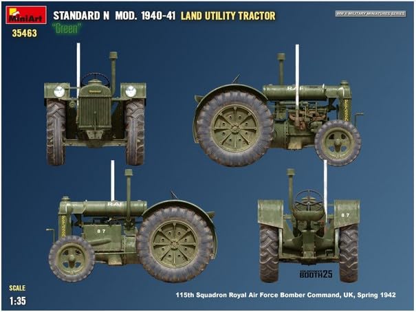 Miniart 1:35 - Tracteur Utilitaire terrestre N Green Mod 1940-41