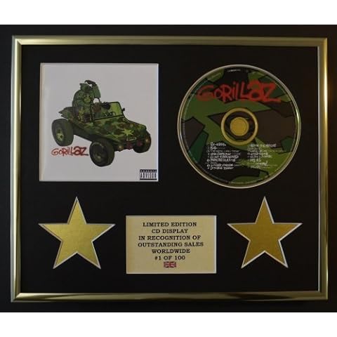 Affichage CD Gorillaz - Édition Limitée Cover
