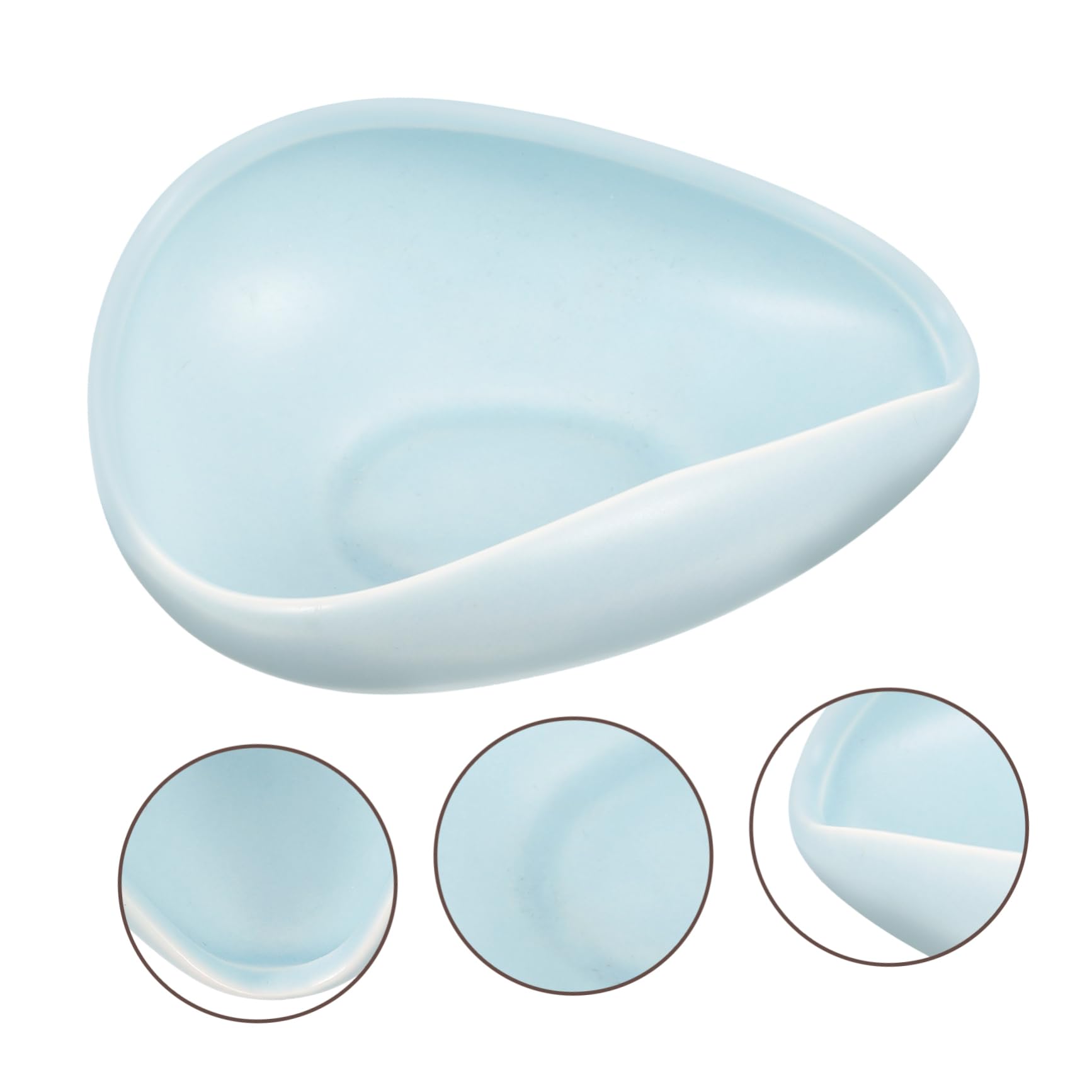 PRETYZOOM 4piezas Reposacucharas De Cerámica Para Café Accesorio De Cocina Soporte Para Utensilios Para Descansar Cucharas Espátulas