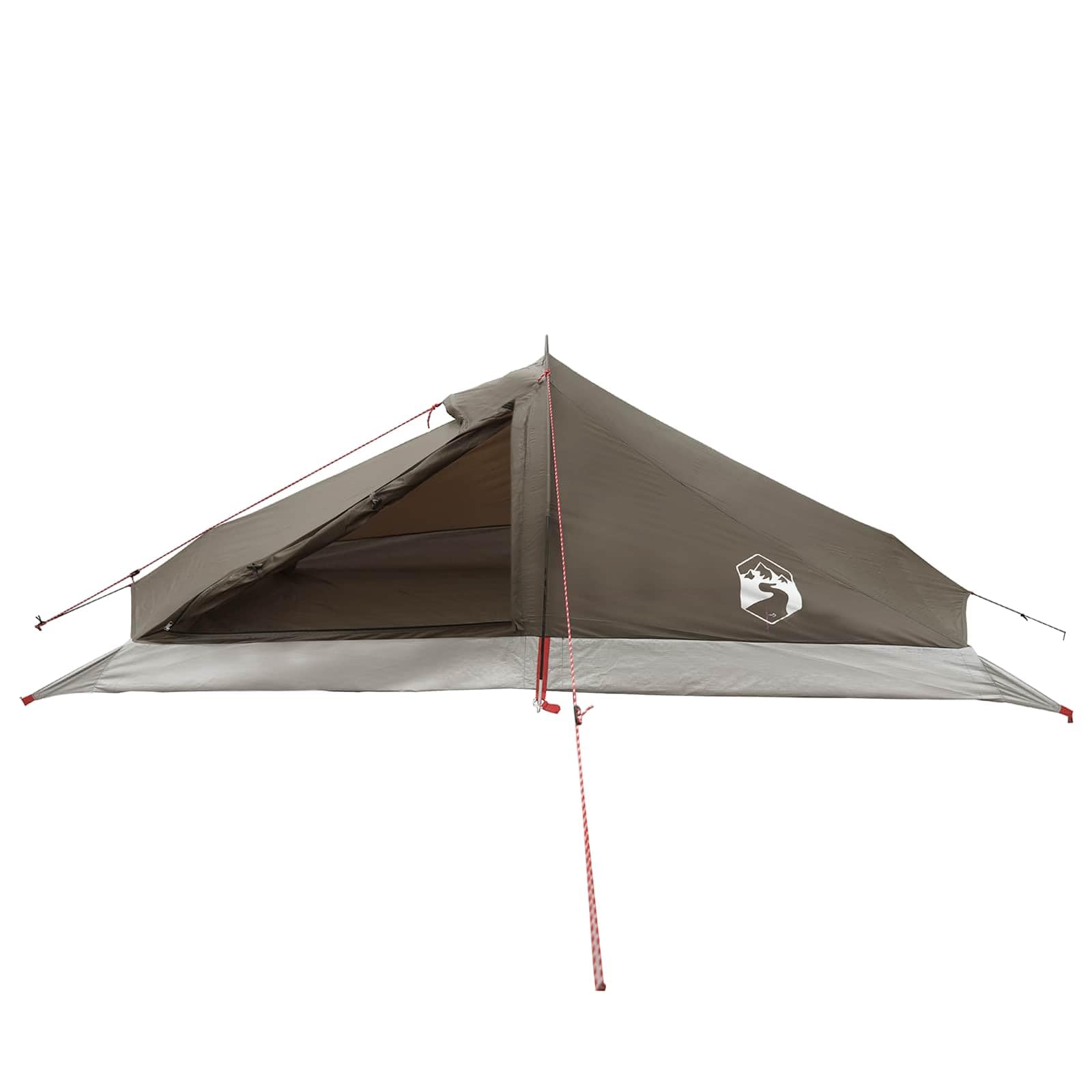 Trekkingzelt 4 Personen 185T Polyester Grün