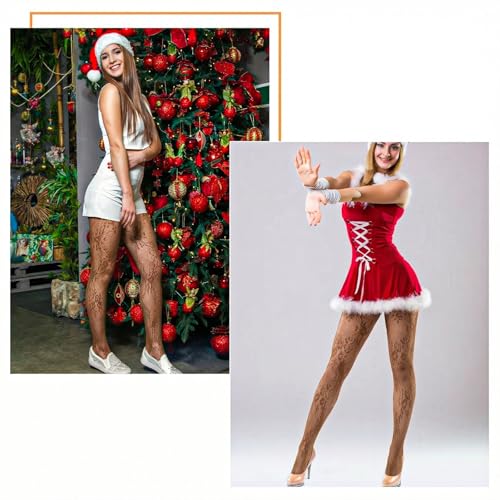 Medias florales para mujer Feng Shui ideales para looks de noche y fiesta 7